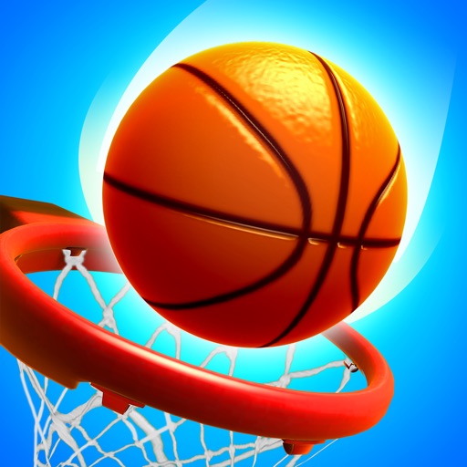 Basketball Flick 3D Icon