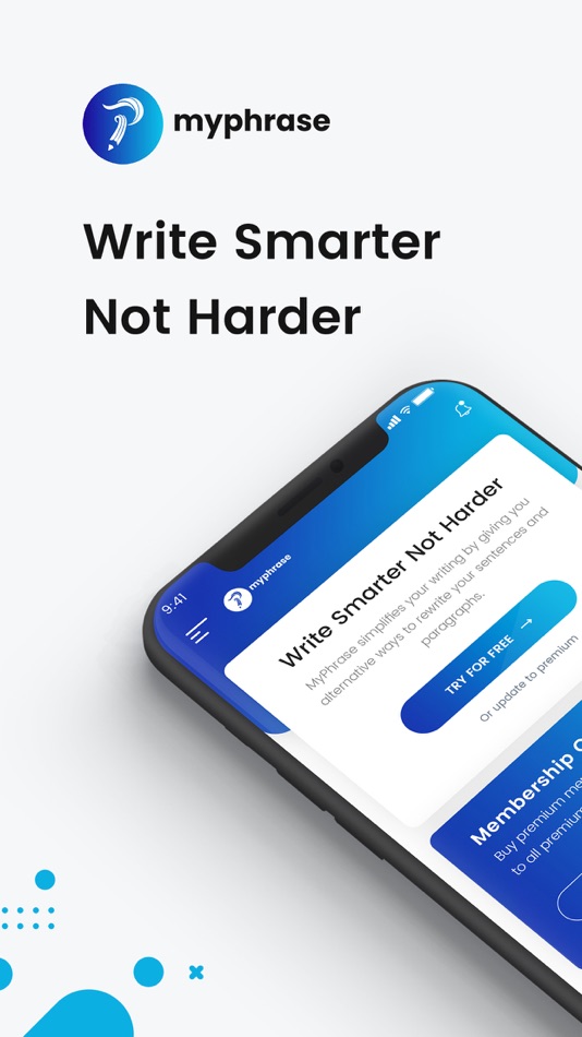 #1. MyPhrase - AI Rewriting Tool (iOS) 由: STYLISHGRAM LLC