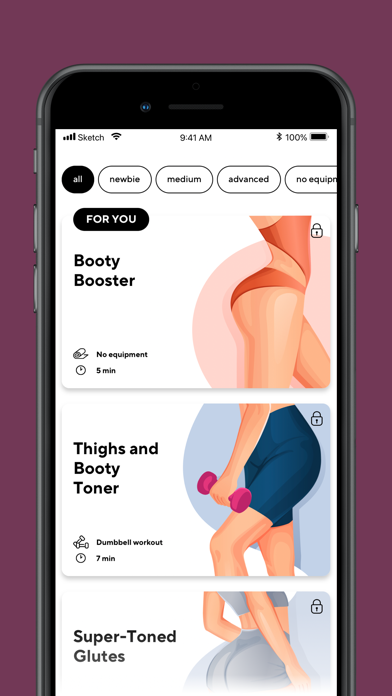 Butt Workout by Fit & Firm Screenshot