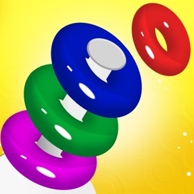 螢幕擷取畫面 (4) Color Hoop Stack Puzzle