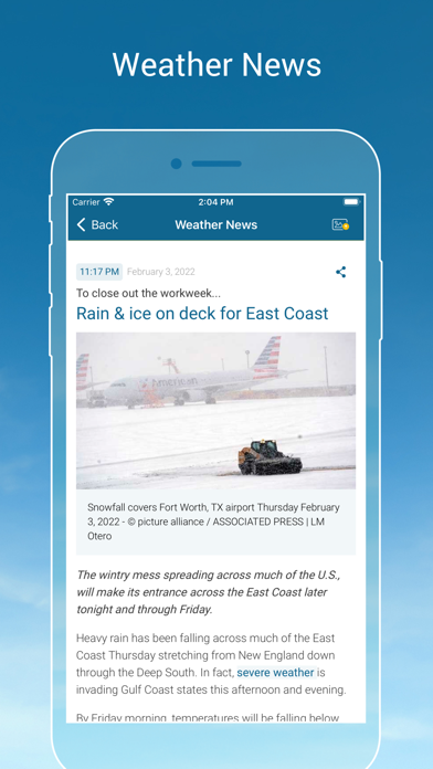 Weather & Radar - Storm alerts Screenshot