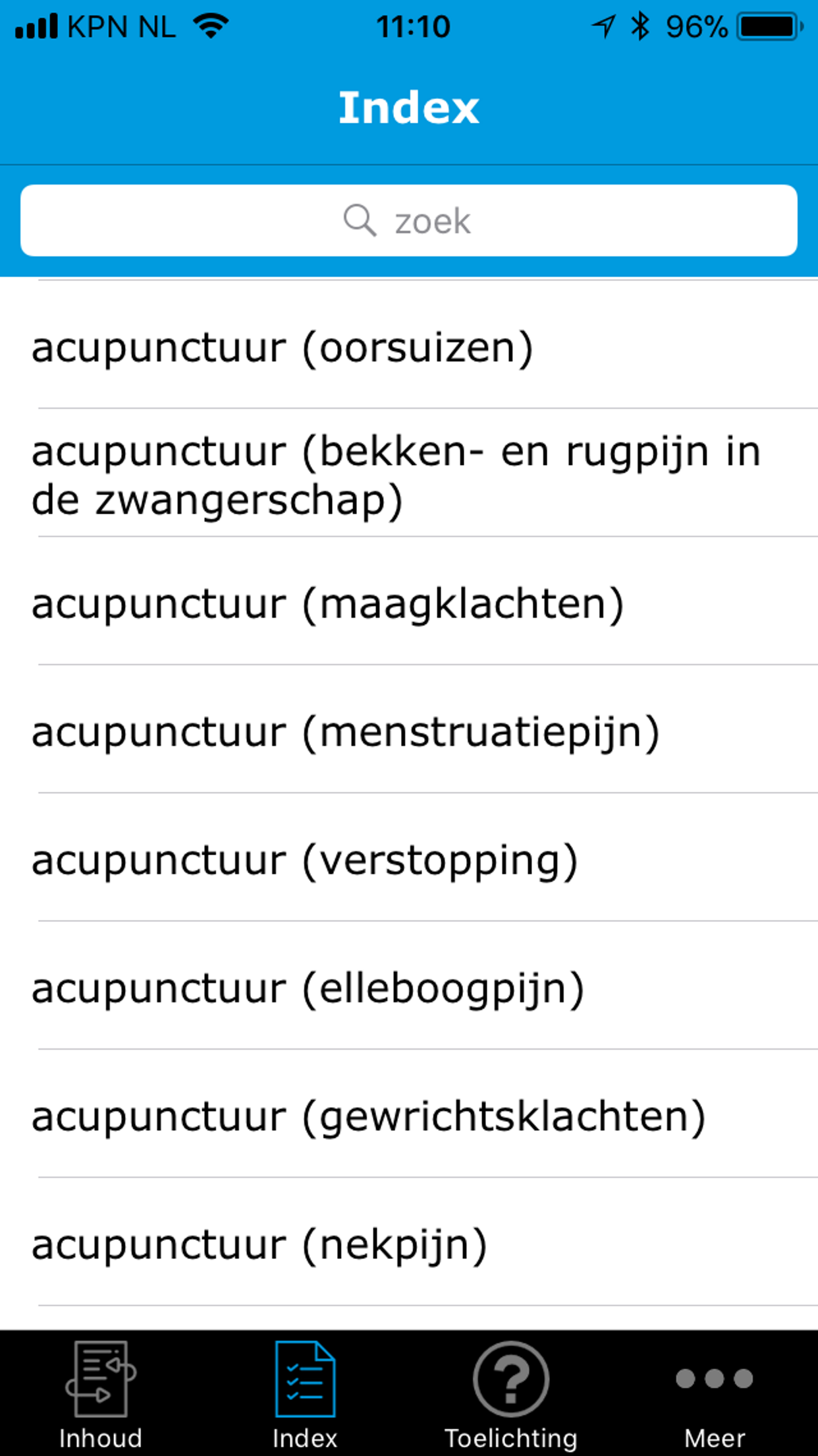 Therapie v alledaagse klachten