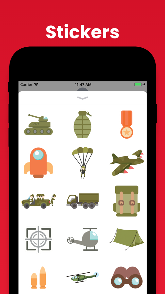 Military stickers - Army Force - 1.2 - (iOS)