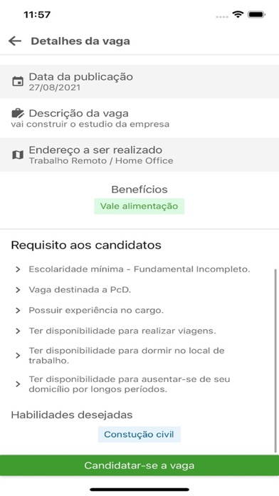 Geração Emprego p/ Trabalhador Screenshot