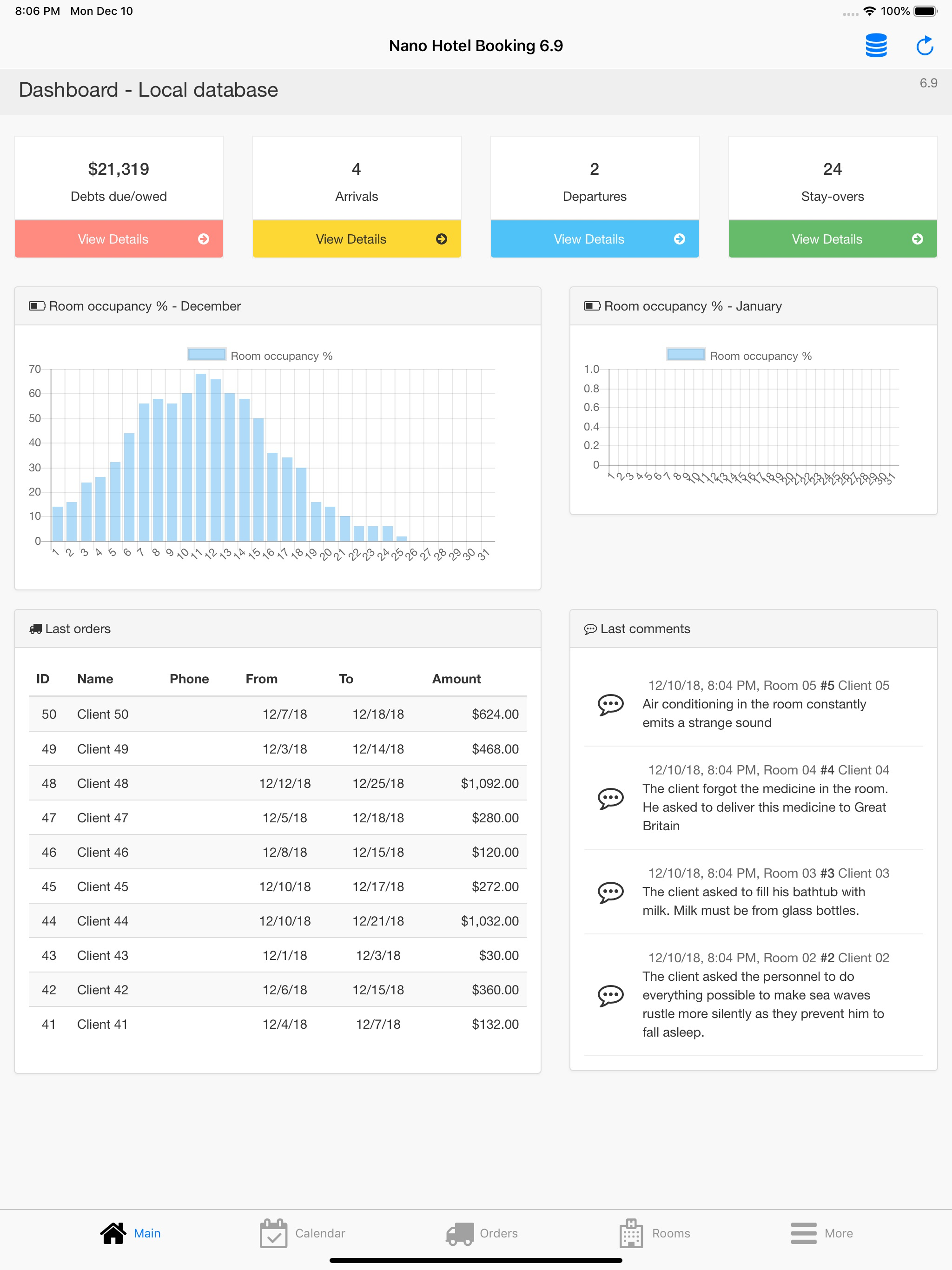 Nano Hotel Booking screenshot 12