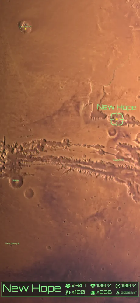 Mars - the Arrival