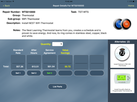 TMS Flat Rate Reader iPad screenshot 3 - Business app
