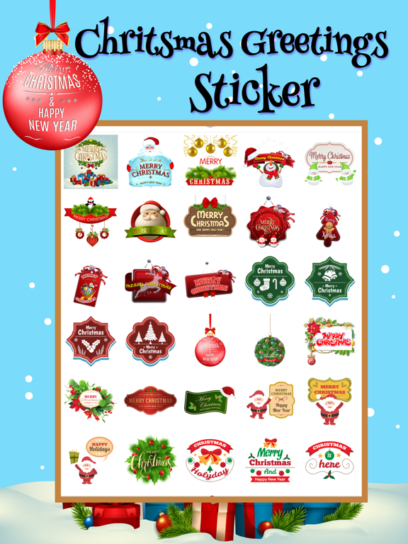 Screenshot #5 pour Christmas Greetings Sticker