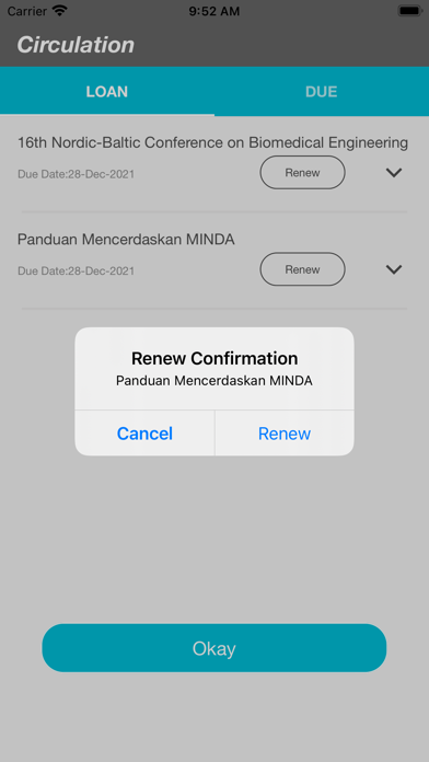 libraryPal@WISERF Screenshot