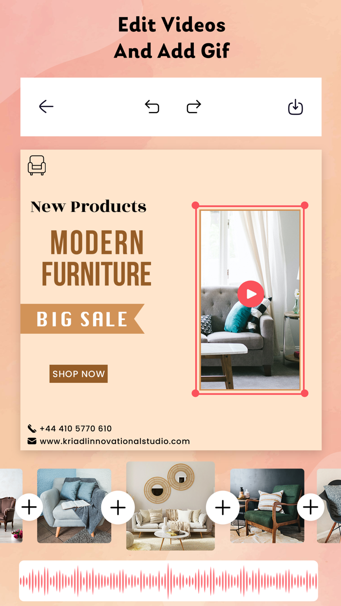 Flyers and Poster Maker  Kriadl