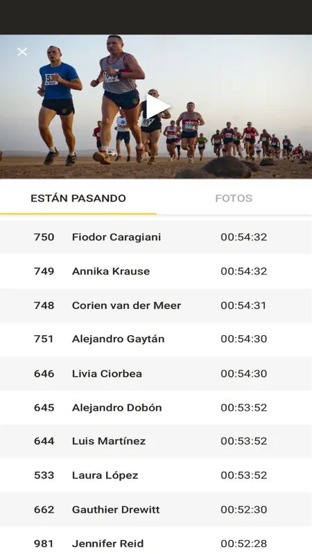 ChronoSport Live screenshot 6 of 6