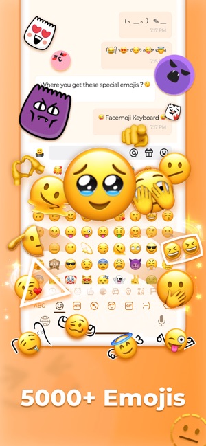 Facemoji:Emoji Keyboard&ASK AI on the App Store