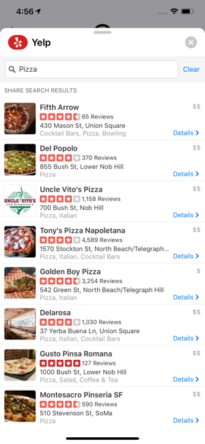 ‎Yelp: Local Food & Services Screenshot