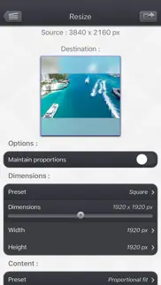 video resize & scale - hd iphone screenshot 1