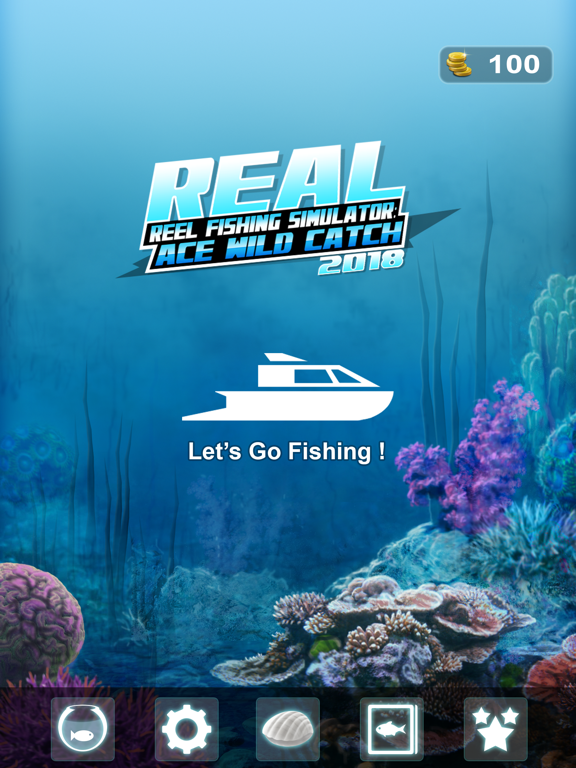 Real Reel Fishing Simulator 3D iPad screenshot 5 - Games app