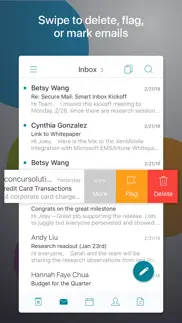 citrix secure mail iphone screenshot 2