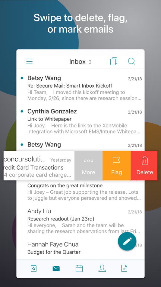 #2. Citrix Secure Mail (iOS) 由: Citrix Systems, Inc.