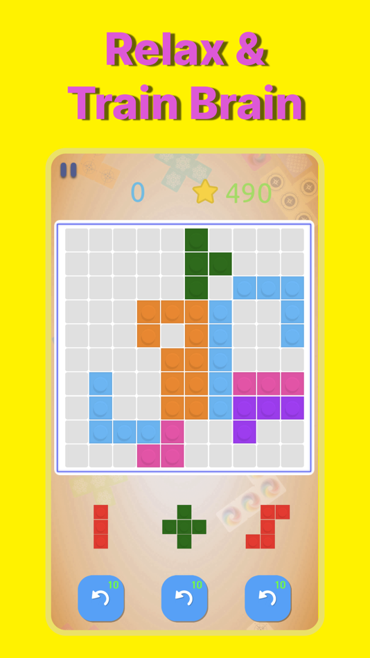#5. Retro Blocks Puzzle : Peconi (iOS) 由: Peconi Technology Co., Ltd.