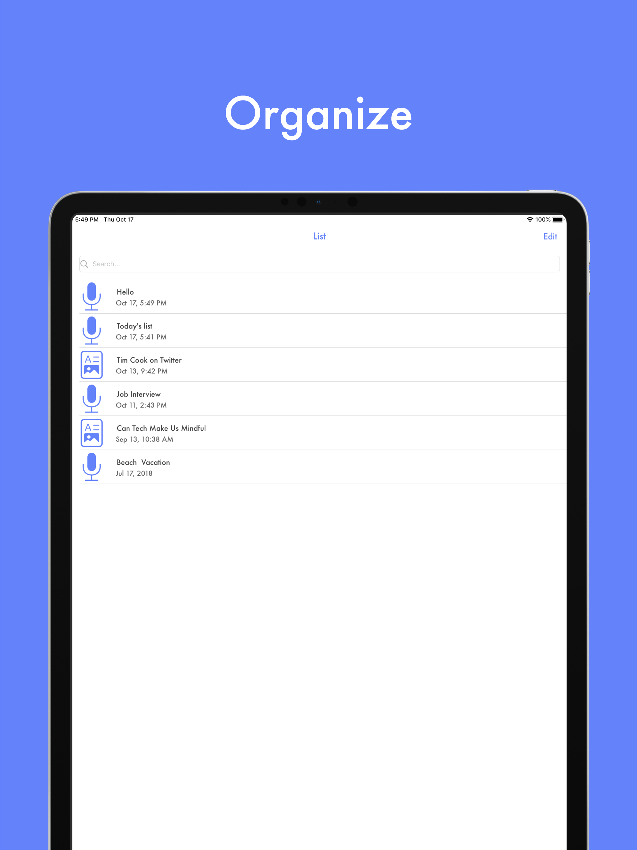 Texter: Audio & Video to Text
