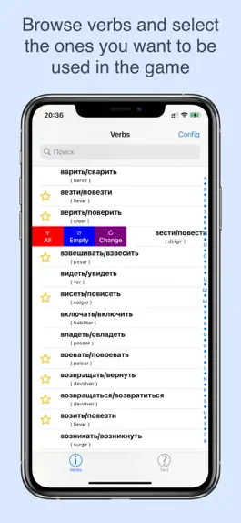 Game screenshot Russian Verbs apk
