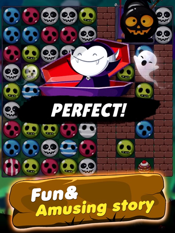 Screenshot #5 pour Witch Match Puzzle : Halloween