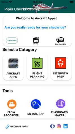 Game screenshot Piper Checkride Prep apk