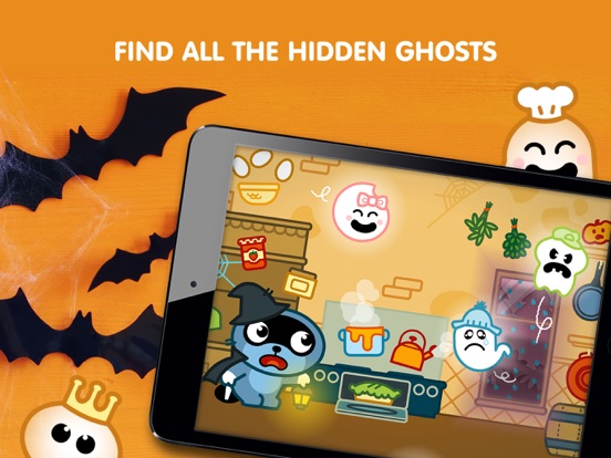 Pango Halloween Memory Match iPad app afbeelding 3