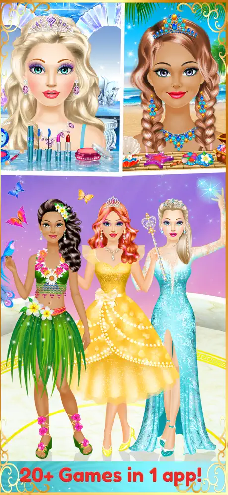 Dress Up & Make Up Girls Games