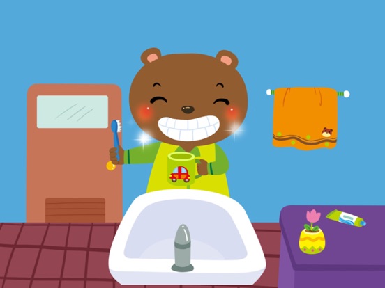 Learn To Brush Teeth Game iPad screenshot 5 - Education app