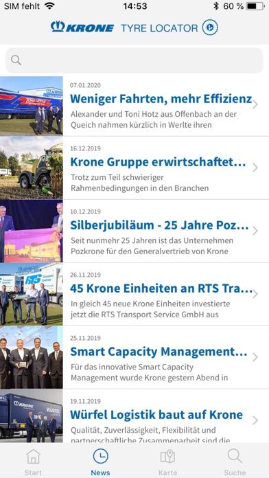 Screenshot #2 pour KRONE Tyre Locator