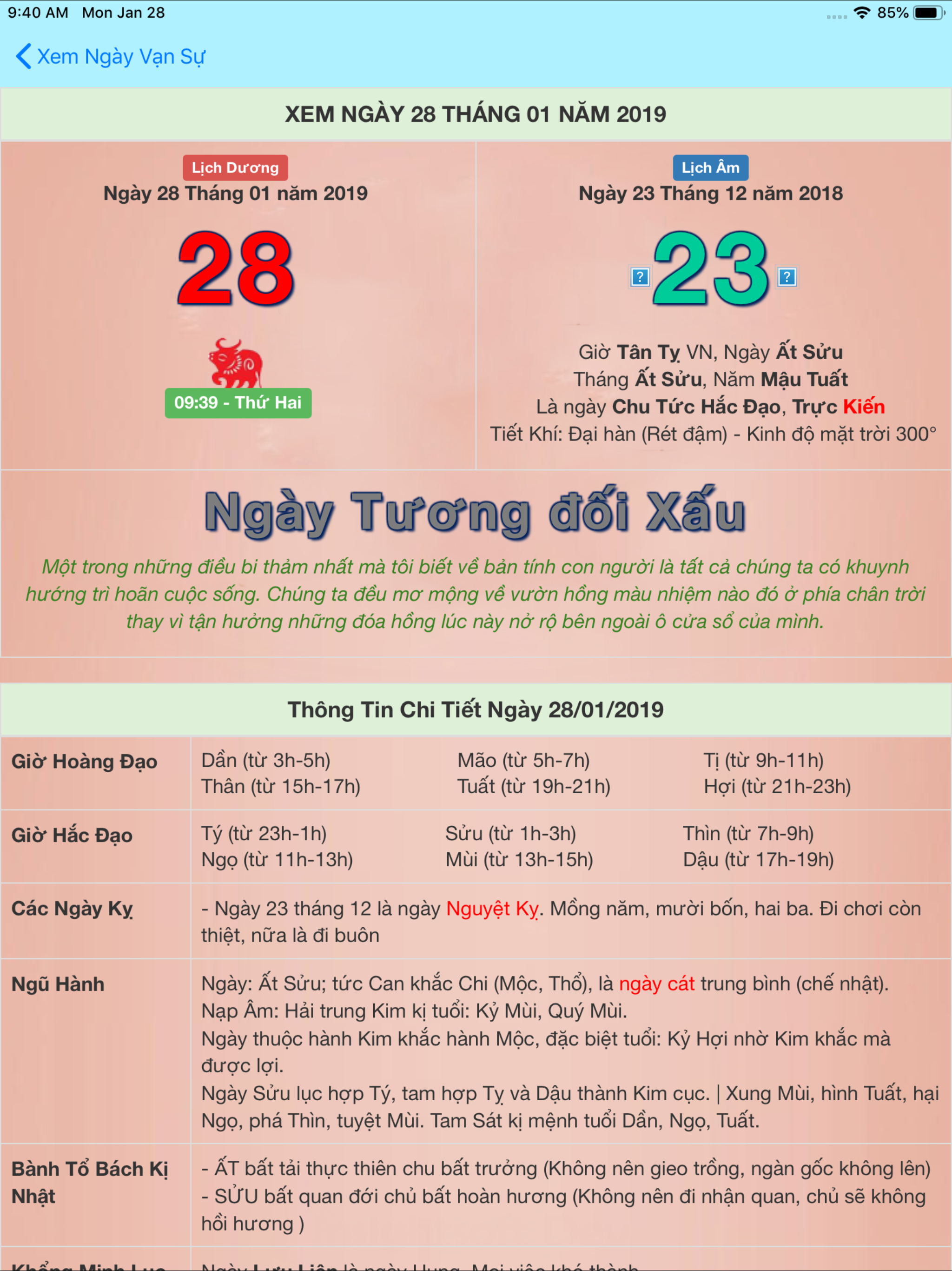 Xem ngay tot xau 2020