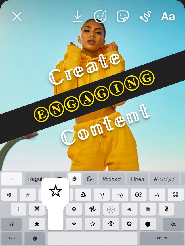 Tastatur: Schriften für iPhone im App Store