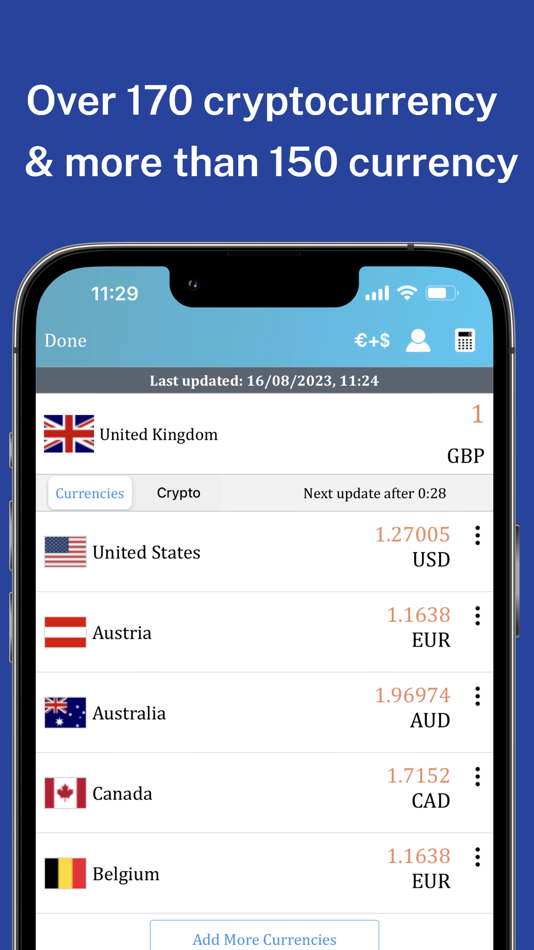 #4. iExchange: Crypto Calculator (iOS) بواسطة: Abdulwahab AlEssa (KU)