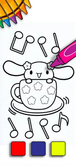 Game screenshot Cinnamoroll ColorGame BallRun mod apk