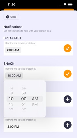 Protein tracker - Protein Barのおすすめ画像1