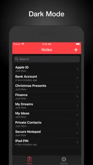 secure notepad iphone screenshot 3