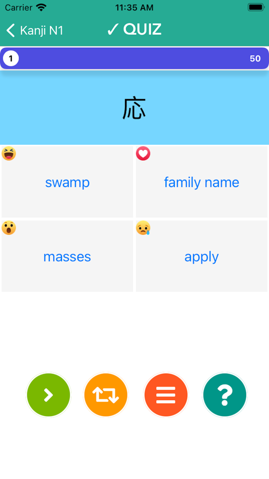#9. JLPT Learn (N5-N1) (iOS) 由: Quang An Truong