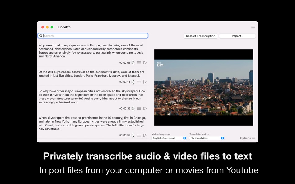 Libretto • AI Speech to text - 4.7.5 - (macOS)