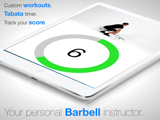 Stark Barbell iPad app afbeelding 1