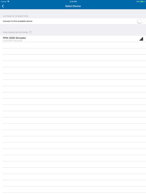 Screenshot #4 pour EXFO OPM