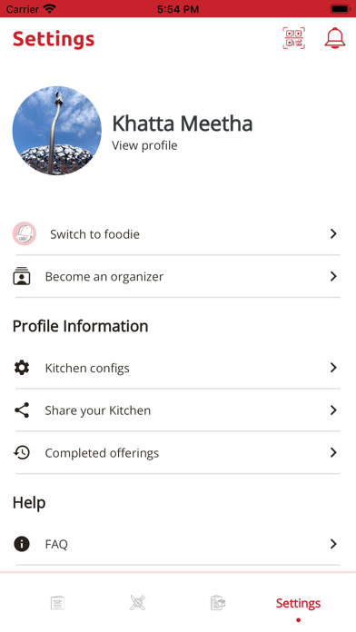 BookMyFood Screenshot