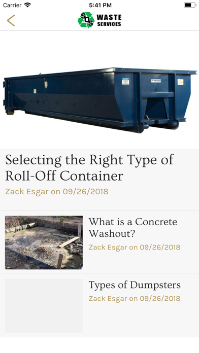 SOS Waste Screenshot