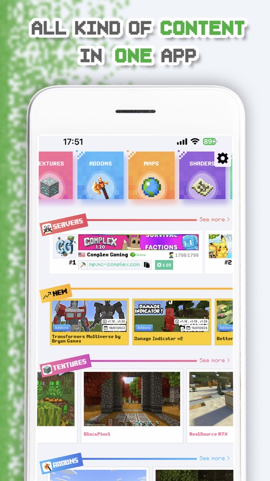 #1. Addons & Mods for Minecraft PE (iOS) 由: Ayoub El Omrani