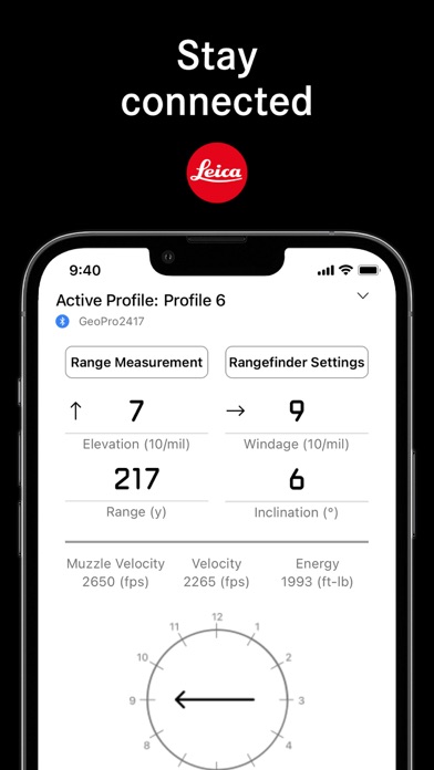 Leica Ballistics Screenshot