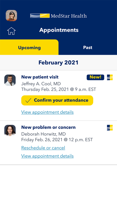 MedStar Health Screenshot