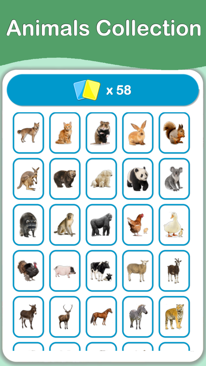 Animals Cards PRO