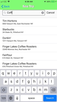 Trip Tracker GPS Professional screenshot 2