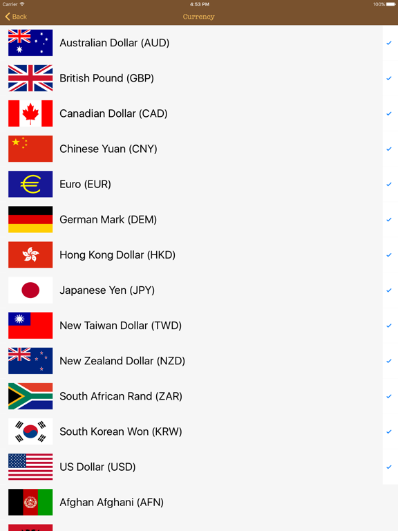 Screenshot #5 pour Monnaie Convertir Wheel