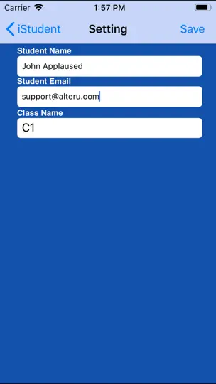Captura de pantalla de ITeacher Para Estudiantes en iPhone 3