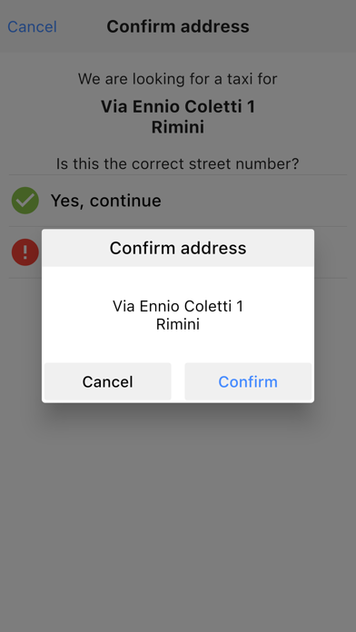 TAXI RIMINI Screenshot